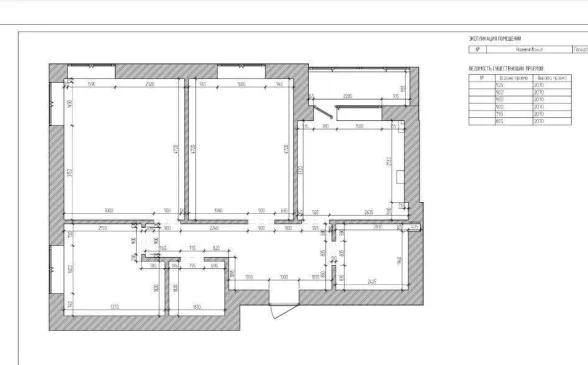 Трехкомнатная квартира в ЖК «Домарт» 80 м