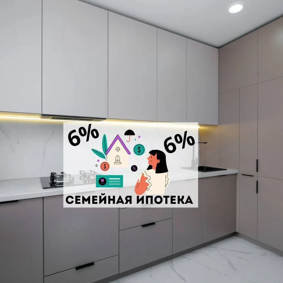 Однокомнатная квартира в ЖК «Левада», 36 м